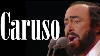 Luciano Pavarotti - Caruso - Live [Italian &amp; English On-Screen Lyrics]