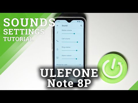 How to Manage Sound Settings – Change Sound Options on ULEFONE Note 8P