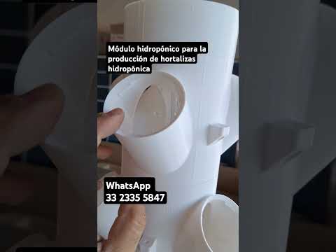 Módulo de 4 torres  para  producción de hortalizas hidropónicas. WhatsApp 33 2335 5847.