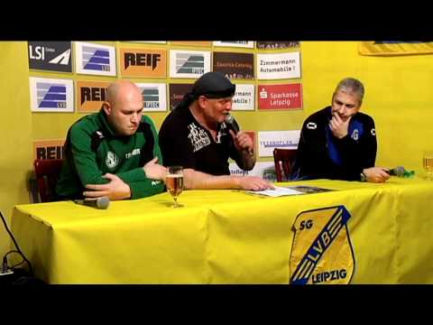 SG LVB - HSV Bad Blankenburg 32:29 - LVB-Talkrunde mit beiden Trainern