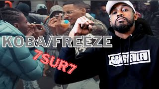 [REACTION] KOBA LAD - 7 SUR 7 FT. FREEZE CORLEONE