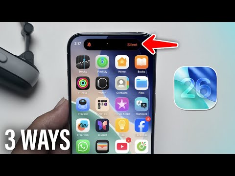 iOS 26 : How To Turn On/Off Silent Mode on iPhone (3 Ways)