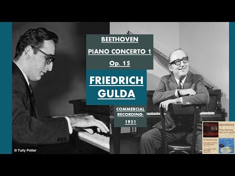 Friedrich Gulda plays Beethoven Piano Concerto No. 1 Op. 15 in C (Böhm - 1951 Studio Recording)