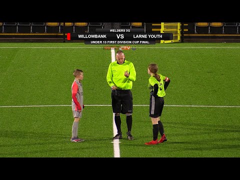 Willowbank v Larne Youth - Under 13 First Division Cup Final - February 2022