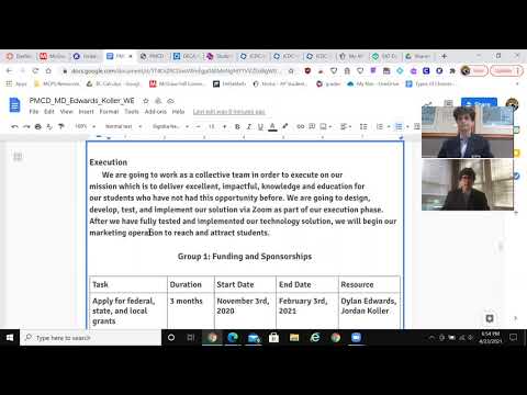 ICDC 2021 PMCD Oral Presentation - Jordan Koller and Dylan Edwards