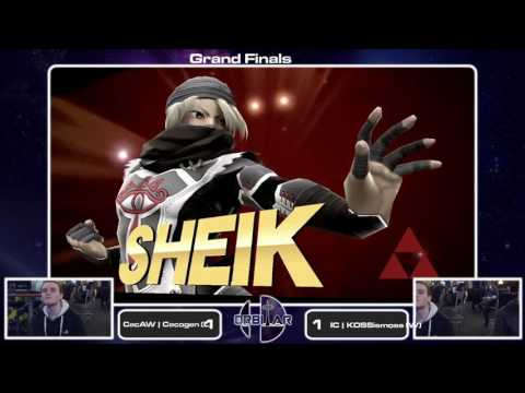 CACAW | Cacogen (Sheik) vs IC | KOSSismoss (Mr. Game & Watch) - Orbitar 24 - Grand Finals