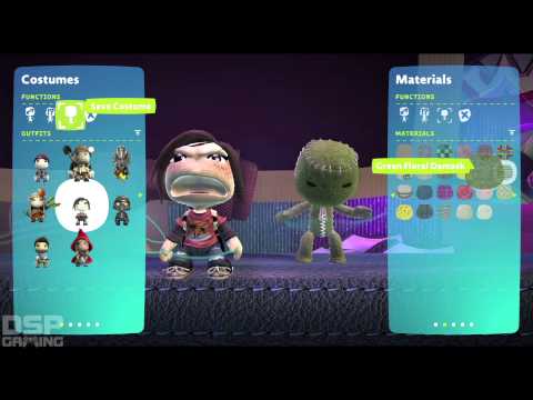 Little Big Planet 3 co-op pt1 - Dress-up Fun