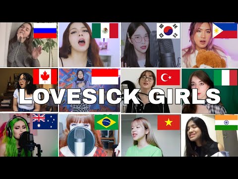 Who Sang It Better :BLACKPINK (블랙핑크) - Lovesick Girls ( 12 different countries )