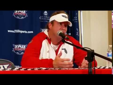Lane Kiffin Press Conference - FAU Spring Football Game - April 22, 2017