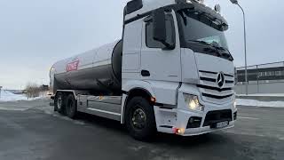 Автоцистерна Mercedes-Benz ACTROS 2558 6x2 tankbil - 4 kammer | Изображение 4 - Autoline