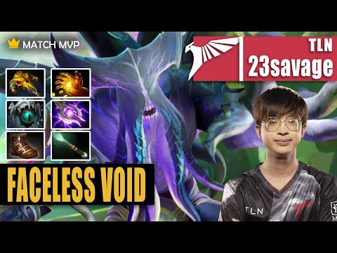 Faceless Void Safelane | TLN.23savage | PLEASE LEARN TO CHRONO PERFECTLY | 7.32c Gameplay Highlight