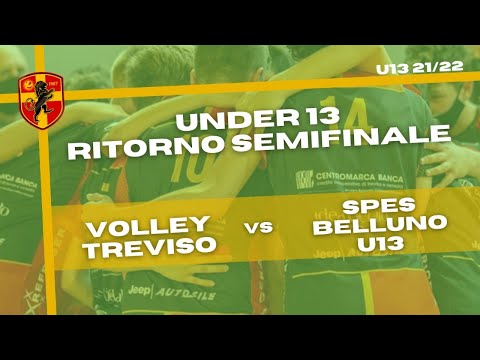 U13: VOLLEY TREVISO - SPES BELLUNO U13