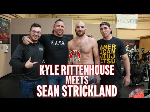 Kyle Rittenhouse Meets Sean Strickland!