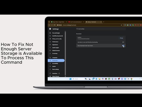 How To Automatically Open Downloads in Google Chrome