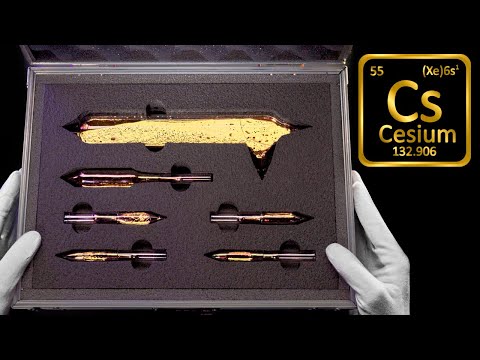 I got a case full of cesium ampules and BROKE them