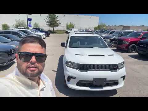 2021 Dodge Durango GT AWD in White Knuckle for sale at Kitchener Chrysler Dodge Jeep Ram in Kitchener, ON