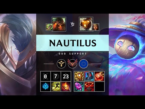 Nautilus Support vs Bard - EUW Grandmaster Patch 25.16