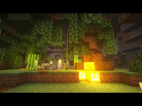 I Built A Custom Lush Cave In Minecraft | Ultimate Custom Cave Part 1