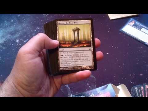 Mtg Guildpact: Gruul Wildings theme deck unboxing