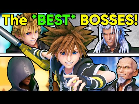 The 10 *BEST* Kingdom Hearts Boss Battles!