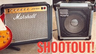Video thumbnail for My favorite Marshall combo -VS- 50 Bucks Roland by Johan Segeborn
