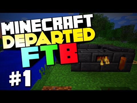 FTB Departed #1 "Tinkers, Limonite, Smeltery" (Nevermine 2 Advent Of Ascension)