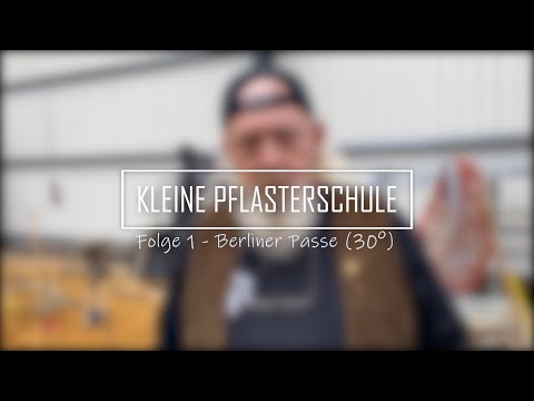 Small Paving School - Matching Paving: 1 - Berlin Matching 30 Degrees