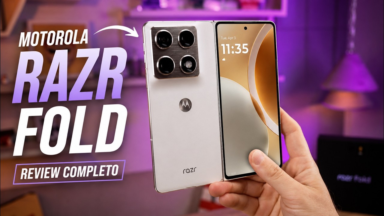 Motorola Razr Fold: O dobrável MONSTRUOSO da MOTOROLA! (Review)