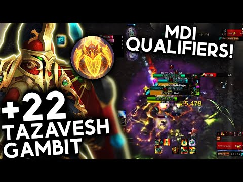 Tazavesh Gambit +22 | Lightsmith Prot Pally | TWW SEASON 3 MDI QUALIFIER