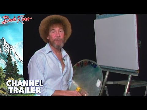 Thumbnail of the video: Bob Ross Channel Trailer