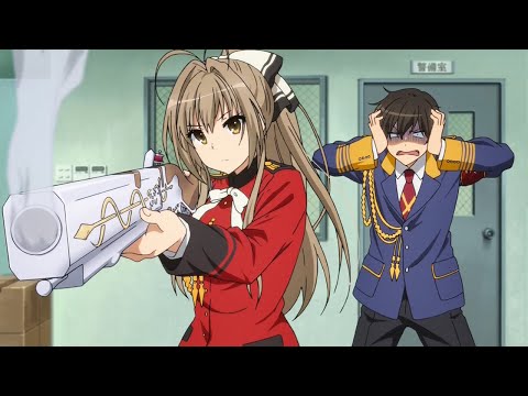 He's Forced To Go On A Date With The Transfer Student | Amagi Brilliant Park