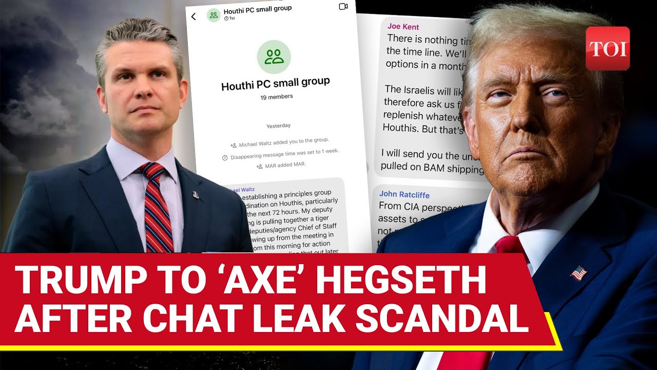 Trump FIRES Hegseth? Bombshell Report Confirms White House Vetting New Defence Secretary