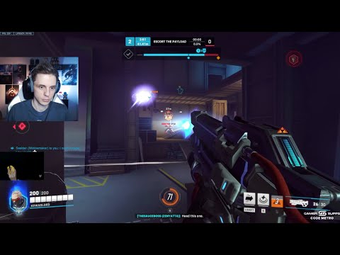 Overwatch 2 Tracking God Metro Showing His Nasty Soldier 76 Gameplay Skills