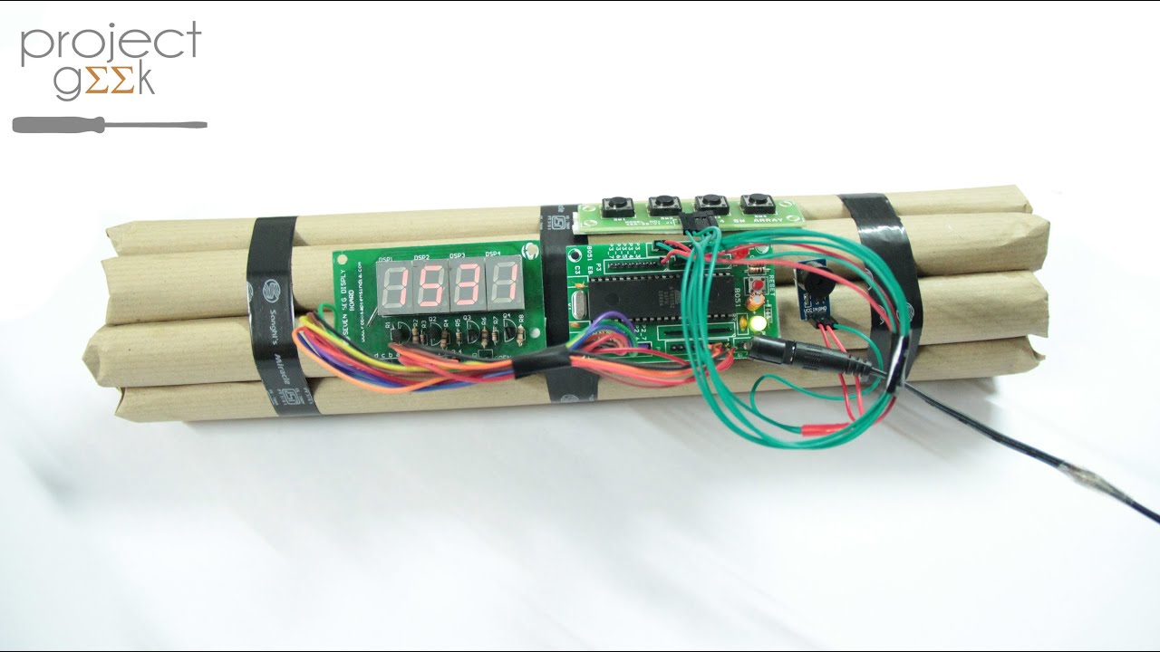 Bomb Count Down Timer - Project Geek #1