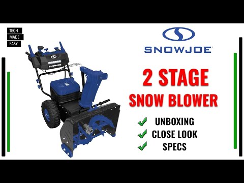 SNOW JOE 2 STAGE SNOW BLOWER