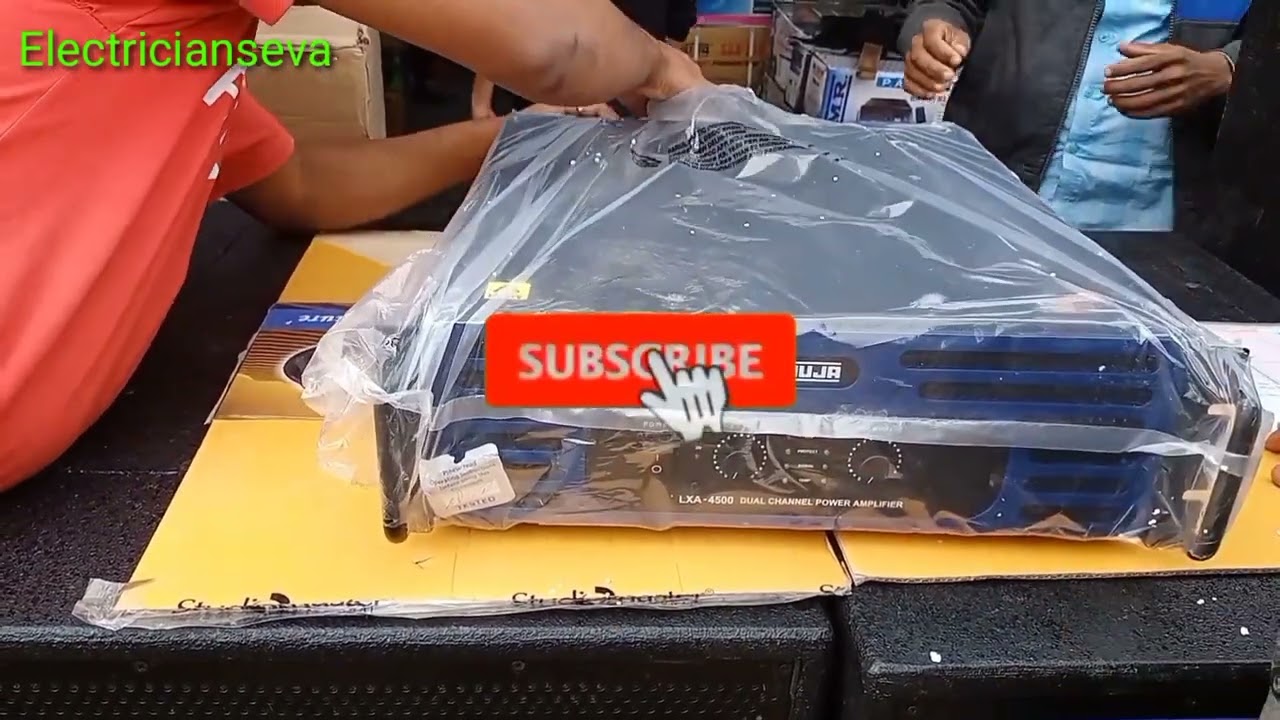 huja lxa 4500 new price 2022 and unboxing and testing , amplifier