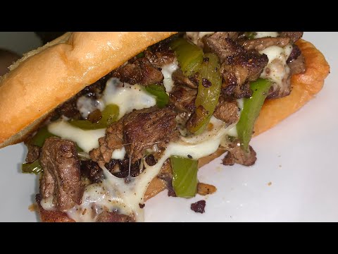 PHILLY CHEESESTEAK 🥩 | HOW TO MAKE A FIRE PHILLY...