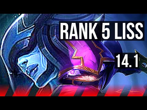 LISSANDRA vs KENNEN (TOP) | Rank 5 Liss, 2/1/7 | BR Grandmaster | 14.1