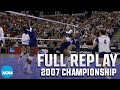 Penn State Vs Stanford 2007 NCAA Volleyball Championship FULL REPLAY