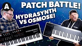 Video thumbnail for Patch Battle Feat. Dan Bingham - ASM Hydrasynth vs Expressive E Osmose by Andertons Synths, Keys and Tech