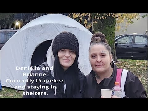 Homeless on Vancouver's Downtown Eastside - Daniella and Brianne