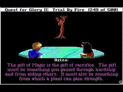 Let's Play Quest For Glory 2: Trial By Fire 37-Tree Finding