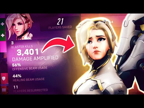 That's WHY Everyone HATES Mercy - Overwatch 2 Mercy Main Competitive Gameplay