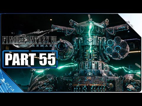 FINAL FANTASY 7 REMAKE PS4 Gameplay German Part 55 German Walkthrough FINAL FANTASY VII Deutsch