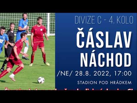 neděle 28.8.2022  FK Čáslav - FK Náchod 1:2 (1:2)