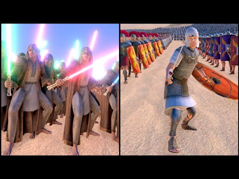 500 Laser Knight vs Julius Caeser - Ultimate Epic Battle Simulator
