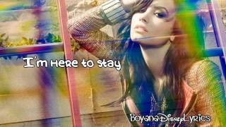 Demi Lovato - Falling Over Me (Lyrics Video) HD
