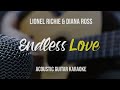 (Acoustic Karaoke] Endless Love - Lionel Richie & Diana Ross 【Guitar Version with Lyrics】