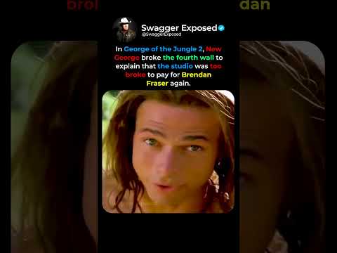 When George of the Jungle 2 Replaced Brendan Fraser 🎬😂