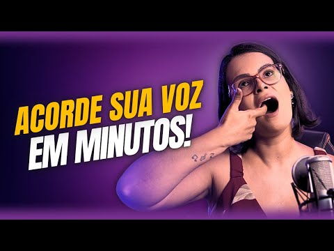 Como aquecer a voz de Manhã? 5 exercícios que Funcionam!